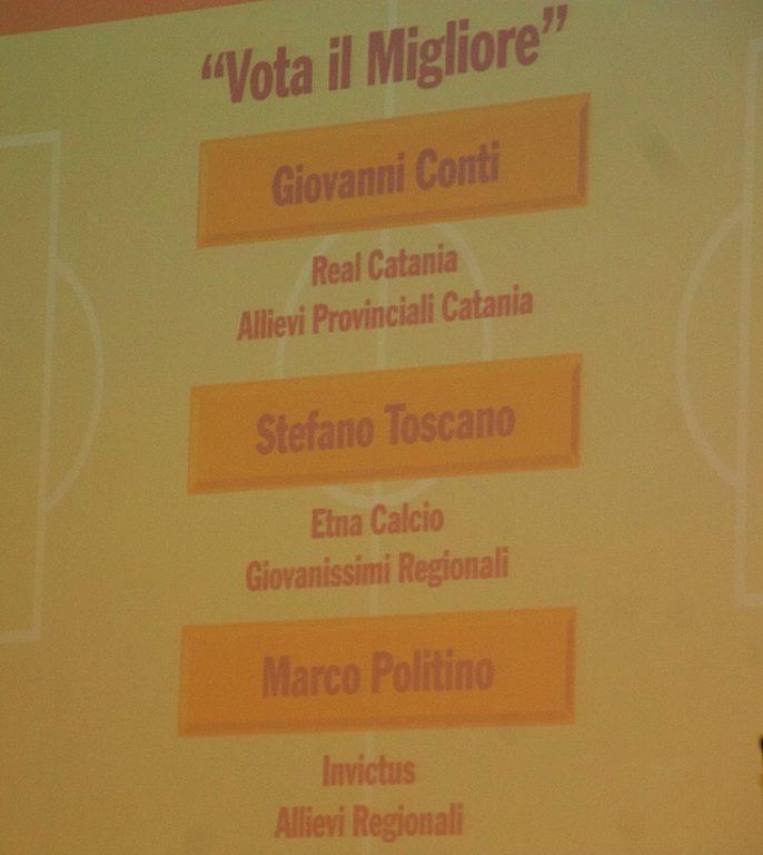 IL PATERNESE STEFANO TOSCANO HA VINTO "SICILIA GOL"