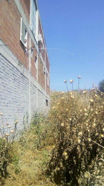 PATERNO' INCENDIO DI STERPAGLIE - FOTO