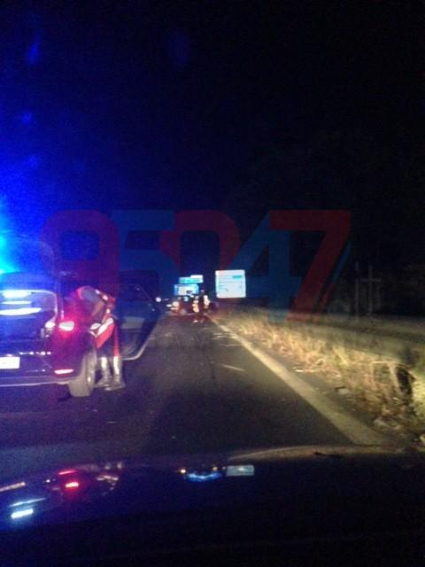 INCIDENTE SS 121 COINVOLTE 2 AUTO - FOTO