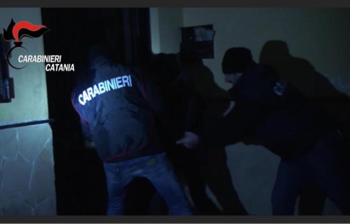 CATANIA: TRAFFICO DI DROGA E ARMI, BLITZ CONTRO I SANTAPAOLA - NOMI E FOTO - 