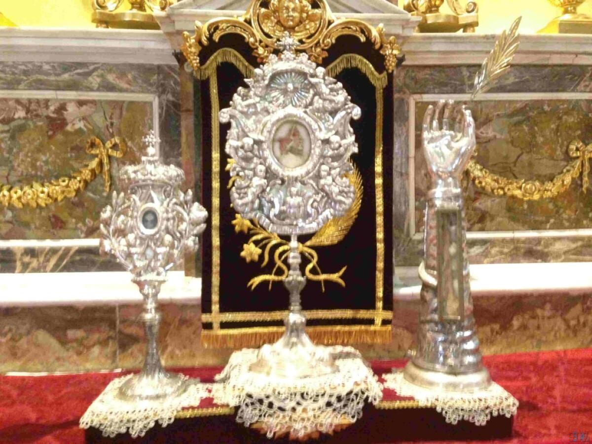 FESTA DELLA TRASLAZIONE DELLE RELIQUIE DI SANTA BARBARA - PROGRAMMA - 