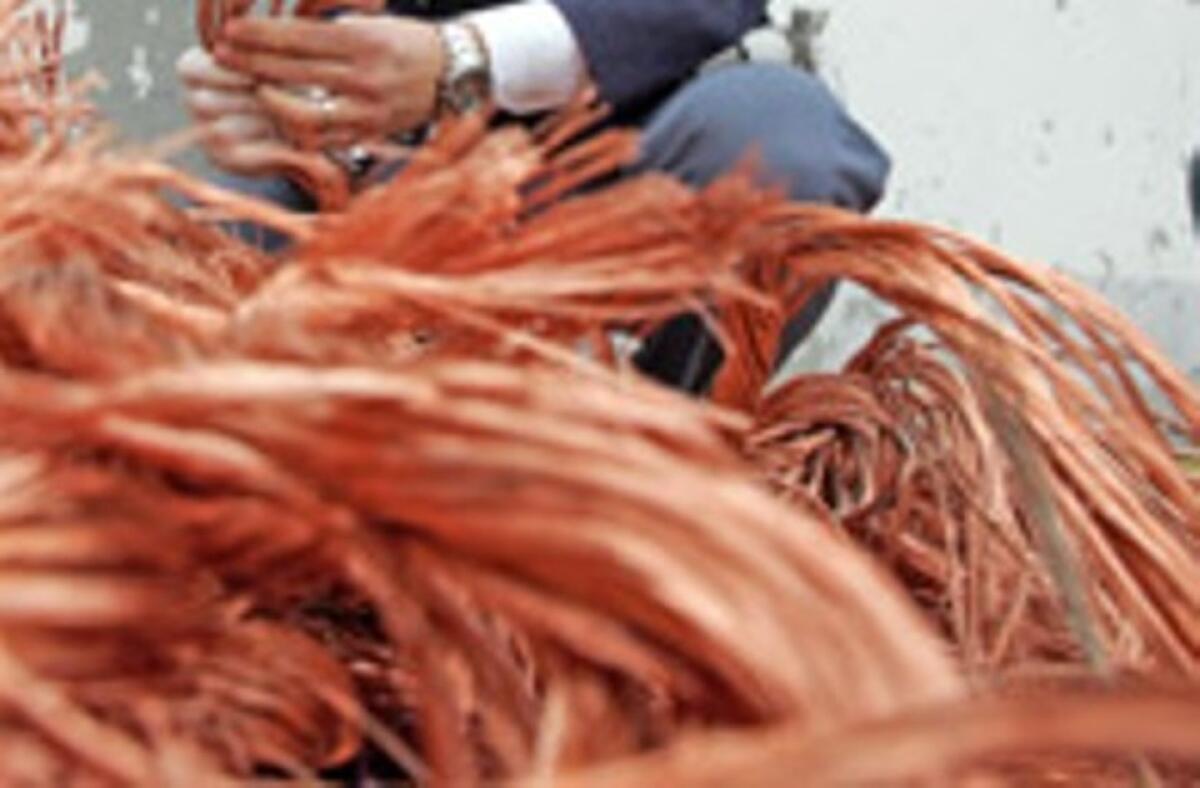 BELPASSO: RUBANO CAVI DI RAME, DUE ARRESTI - 