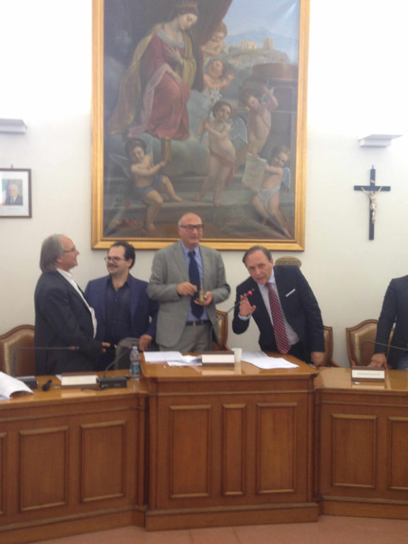 FILIPPO SAMBATARO ELETTO PRESIDENTE DEL CONSIGLIO COMUNALE - FOTO