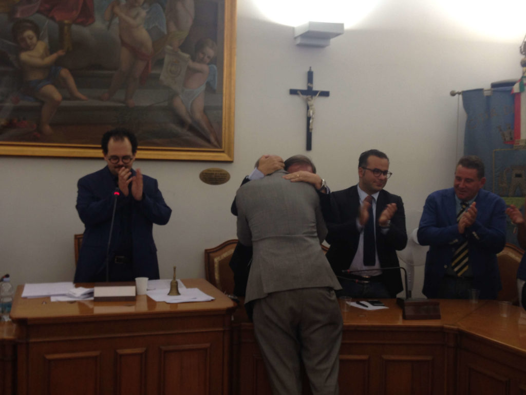 FILIPPO SAMBATARO ELETTO PRESIDENTE DEL CONSIGLIO COMUNALE - FOTO