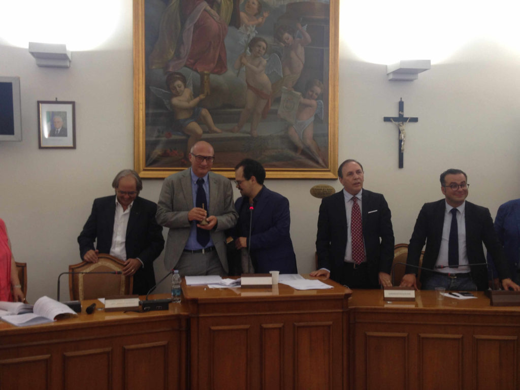 FILIPPO SAMBATARO ELETTO PRESIDENTE DEL CONSIGLIO COMUNALE - FOTO