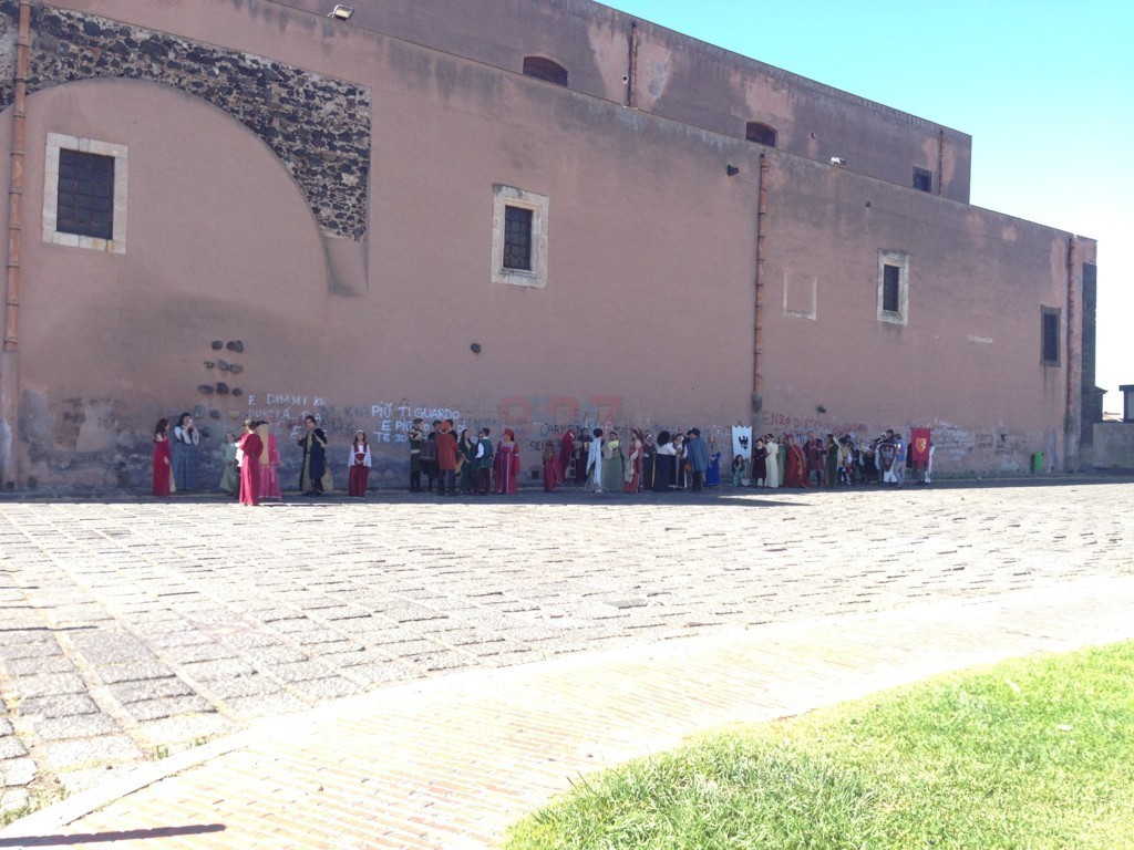 LE TELECAMERE DI RAIUNO A PATERNO' - FOTO E VIDEO