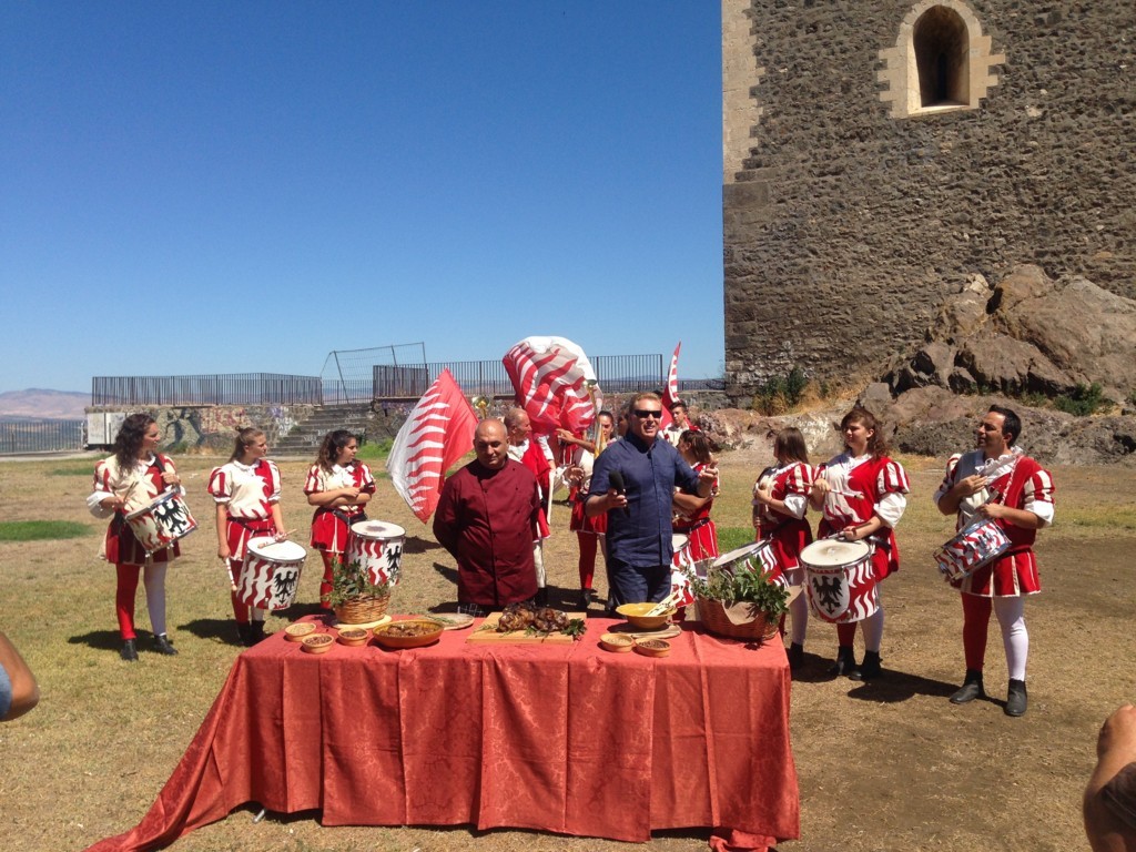 LE TELECAMERE DI RAIUNO A PATERNO' - FOTO E VIDEO