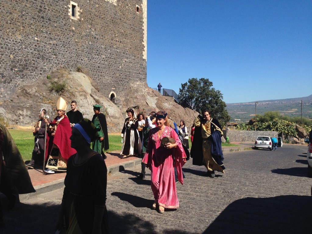 LE TELECAMERE DI RAIUNO A PATERNO' - FOTO E VIDEO