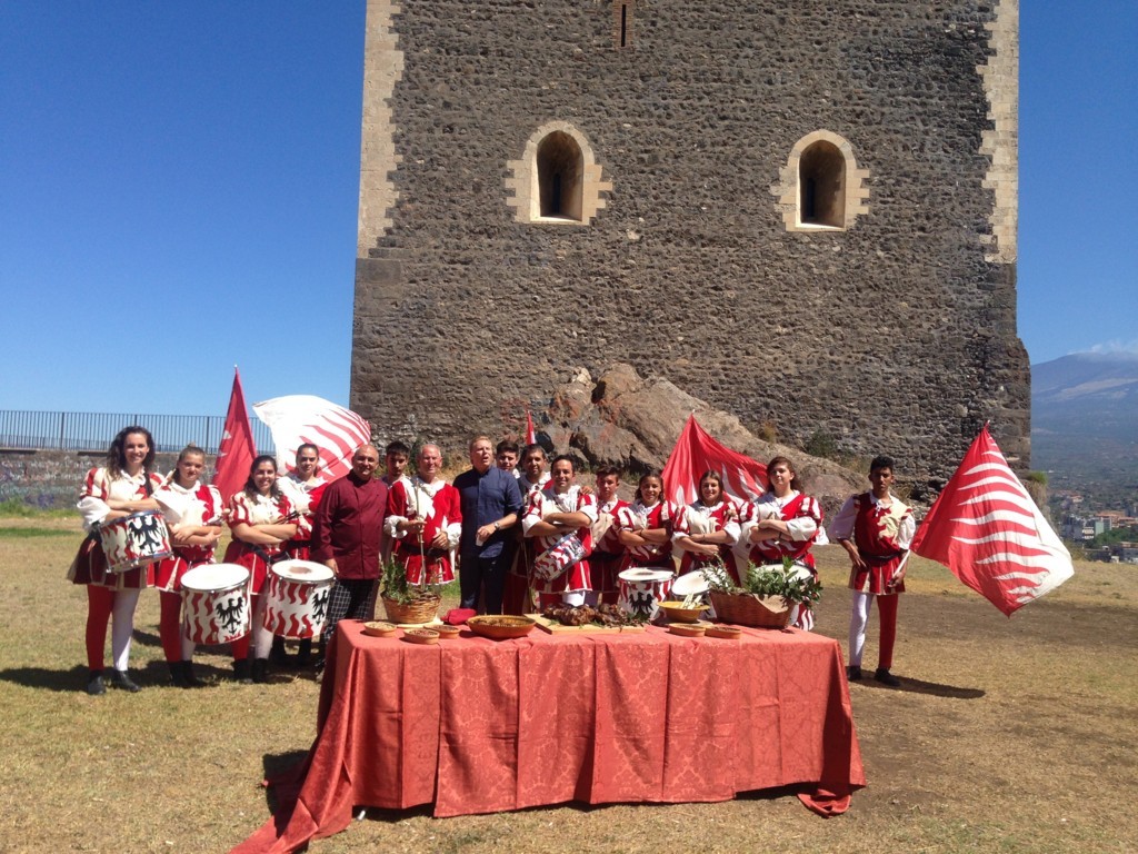 LE TELECAMERE DI RAIUNO A PATERNO' - FOTO E VIDEO