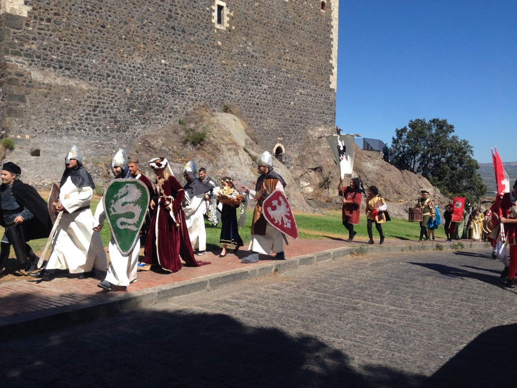 LE TELECAMERE DI RAIUNO A PATERNO' - FOTO E VIDEO