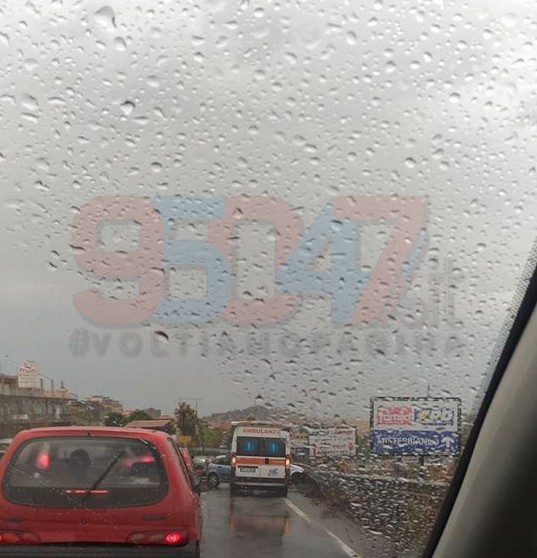 MALTEMPO IN TUTTA LA PROVINCIA,  INCIDENTE SS 121 COINVOLTE 3 AUTO