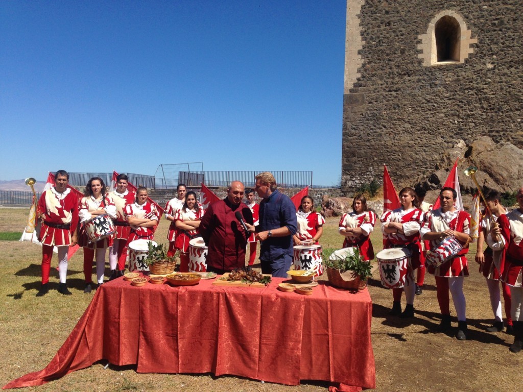 LE TELECAMERE DI RAIUNO A PATERNO' - FOTO E VIDEO