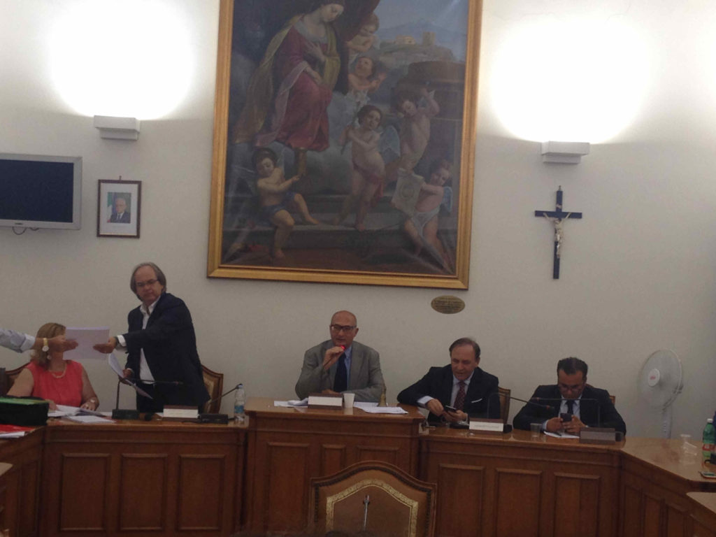 FILIPPO SAMBATARO ELETTO PRESIDENTE DEL CONSIGLIO COMUNALE - FOTO