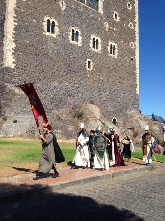 LE TELECAMERE DI RAIUNO A PATERNO' - FOTO E VIDEO