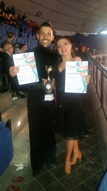 PATERNO': TUMMINELLO E CHISARI CAMPIONI ITALIANI DI DANZA 2017