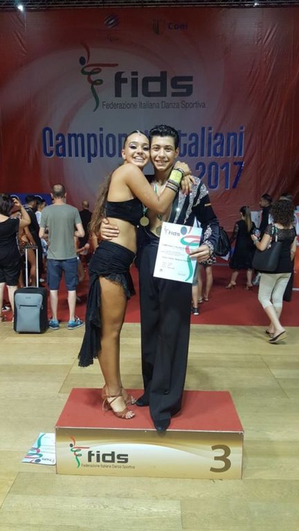 PATERNO': TUMMINELLO E CHISARI CAMPIONI ITALIANI DI DANZA 2017
