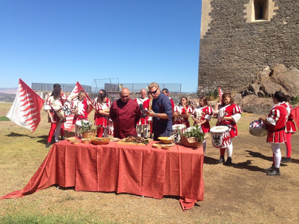 LE TELECAMERE DI RAIUNO A PATERNO' - FOTO E VIDEO