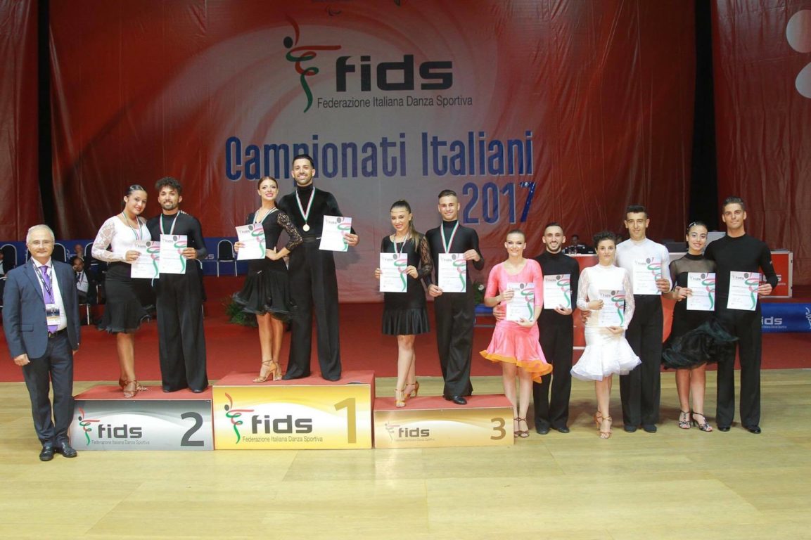PATERNO': TUMMINELLO E CHISARI CAMPIONI ITALIANI DI DANZA 2017
