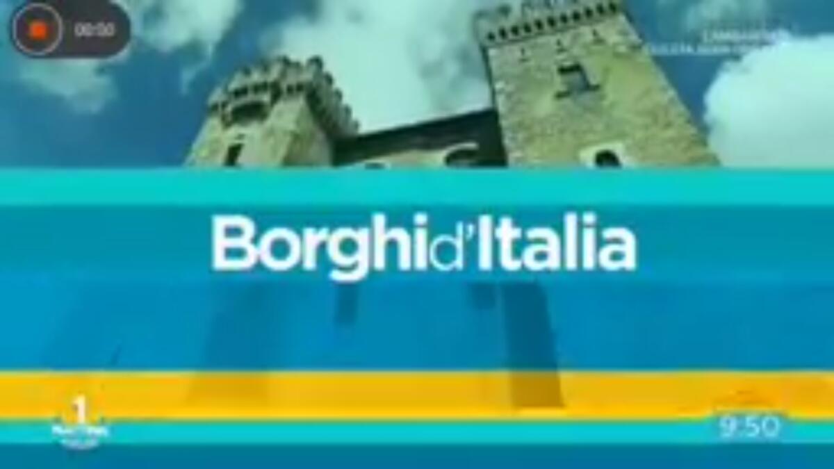 "BORGHI D'ITALIA" RUBRICA DI UNO MATTINA ESTATE A BIANCAVILLA - VIDEO - 
