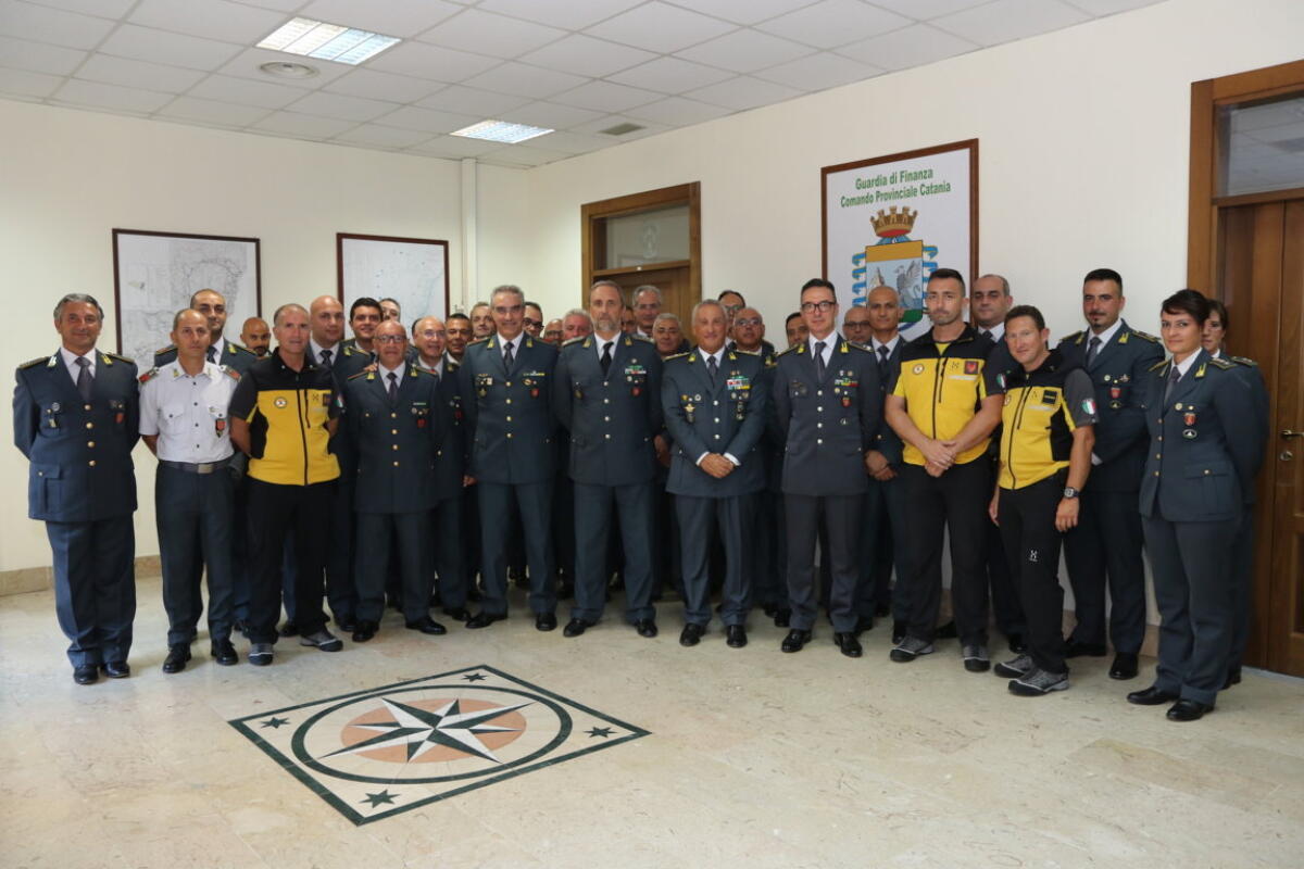 GUARDIA DI FINANZA, VISITA DEL COMANDANTE GENERALE AL COMANDO PROVINCIALE DI CATANIA - 