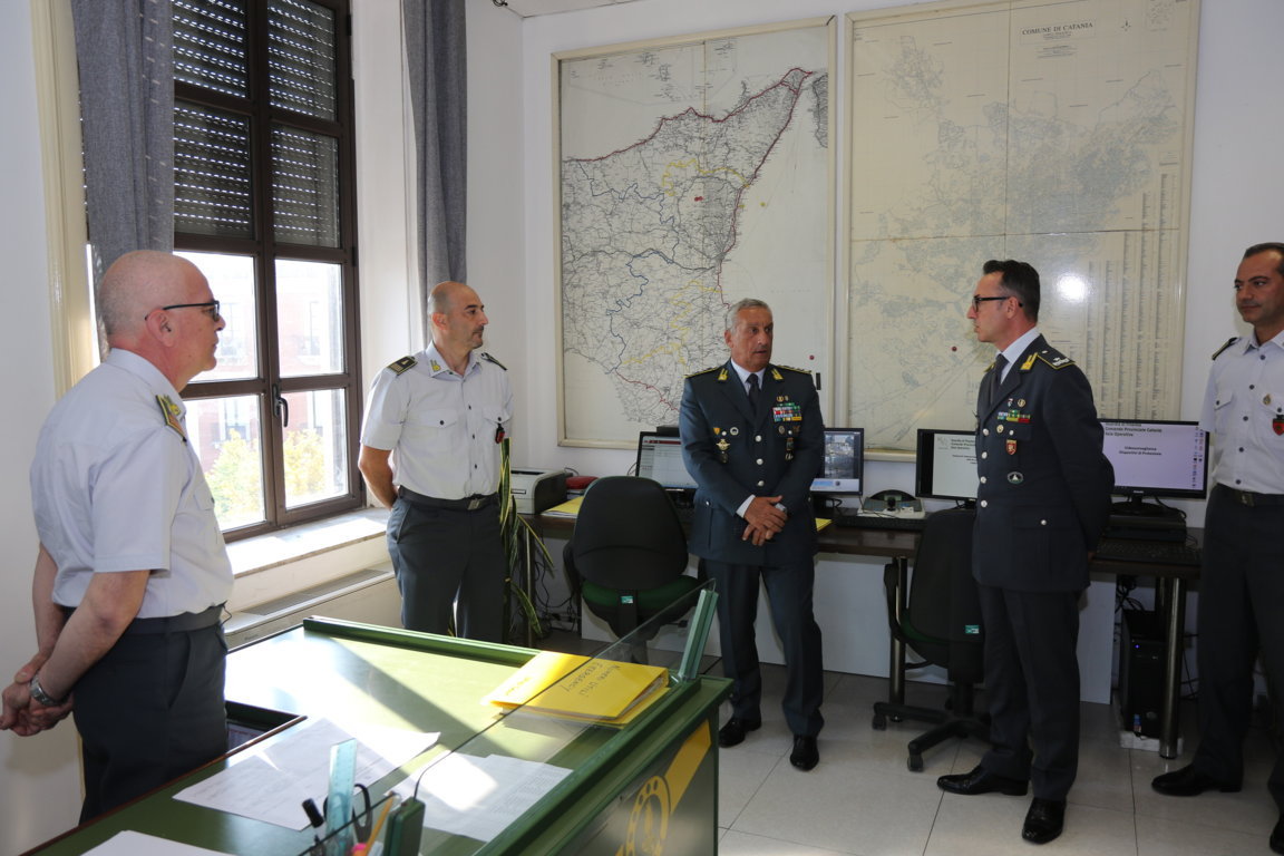 GUARDIA DI FINANZA, VISITA DEL COMANDANTE GENERALE AL COMANDO PROVINCIALE DI CATANIA