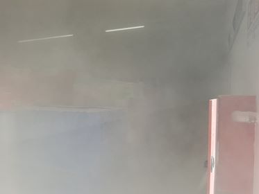 ALLARME INCENDIO ALLA LIDL - FOTO