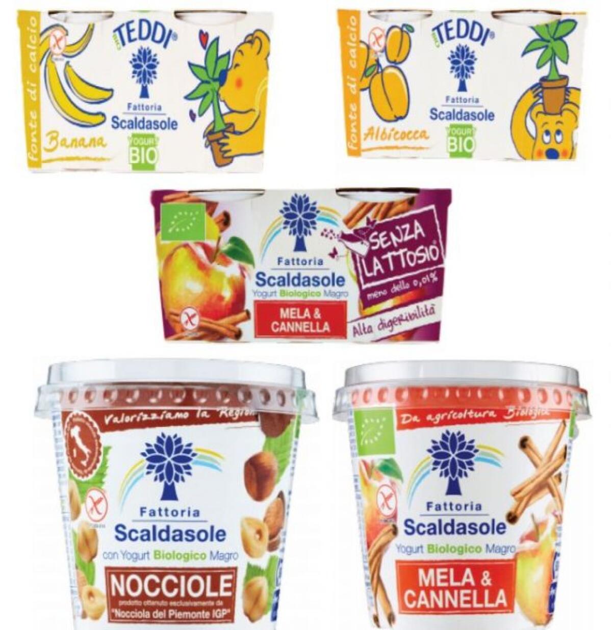 AUCHAN RICHIAMA YOGURT TEDDI FATTORIA SCALDASOLE: POSSIBILE CONTAMINAZIONE DA GLUTINE NON DICHIARATO IN ETICHETTA - 