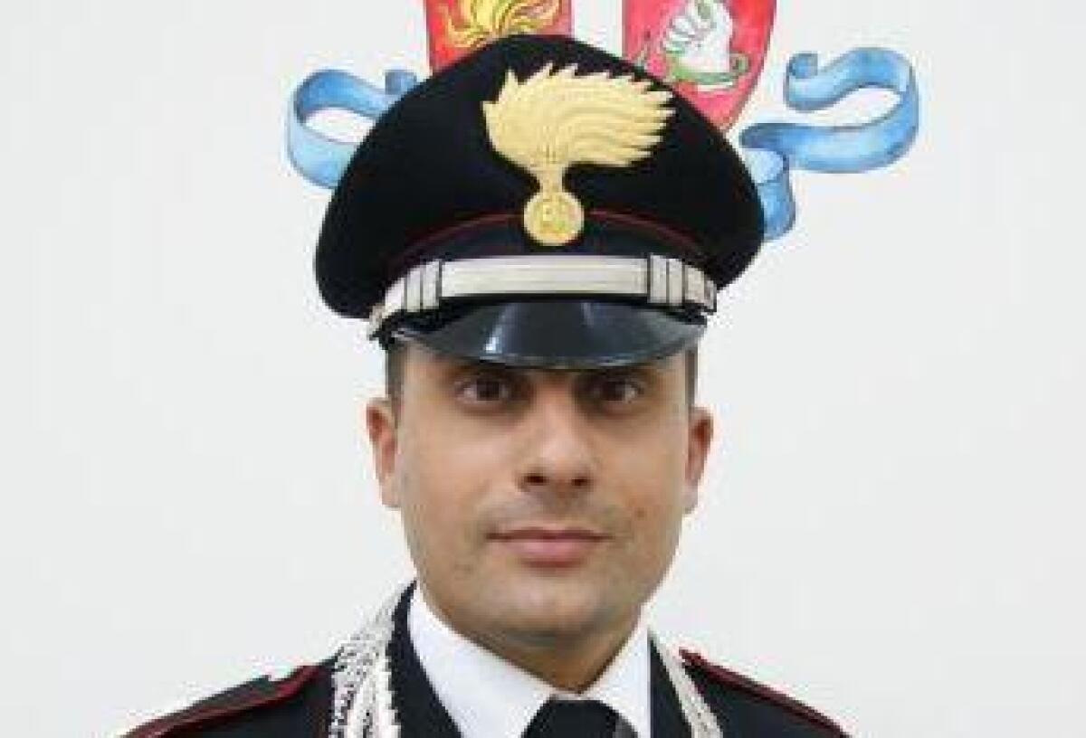 PATERNO' IL CAPITANO LUCARELLI LASCIA IL NUCLEO RADIOMOBILE - 