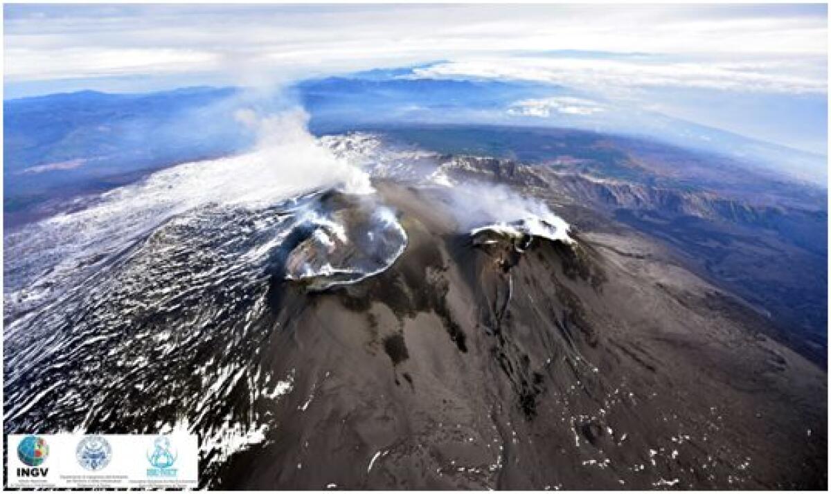 ETNA: NUOVA MAPPA TOPOGRAFICA DELL’AREA SOMMITALE - 