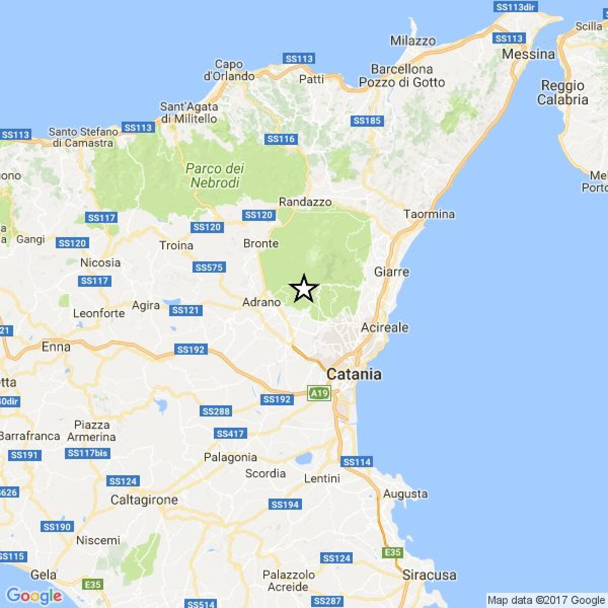 SCOSSA DI TERREMOTO ALLE ORE 05.23, EPICENTRO VICINO RAGALNA - 