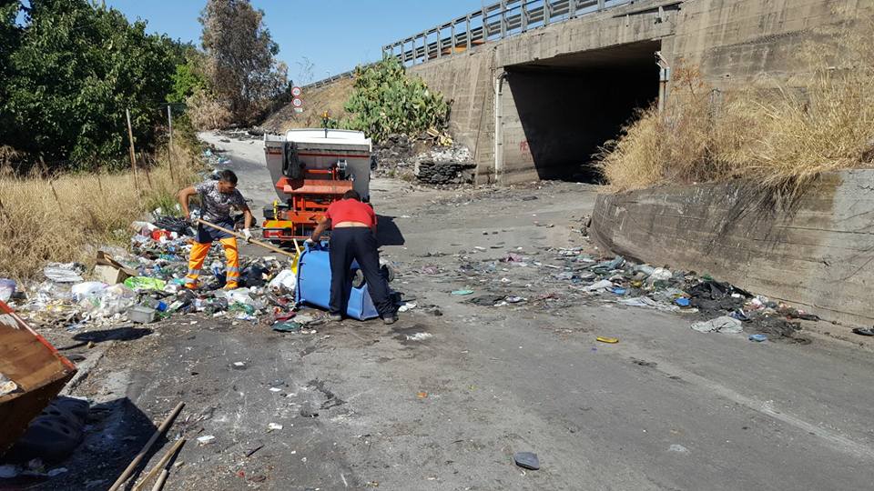 BELPASSO: BONIFICA DELLE MICRO DISCARICHE NEL TERRITORIO