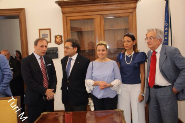 PATERNÒ: IL SINDACO NASO INCONTRA DELEGAZIONE MALTESE  - FOTO