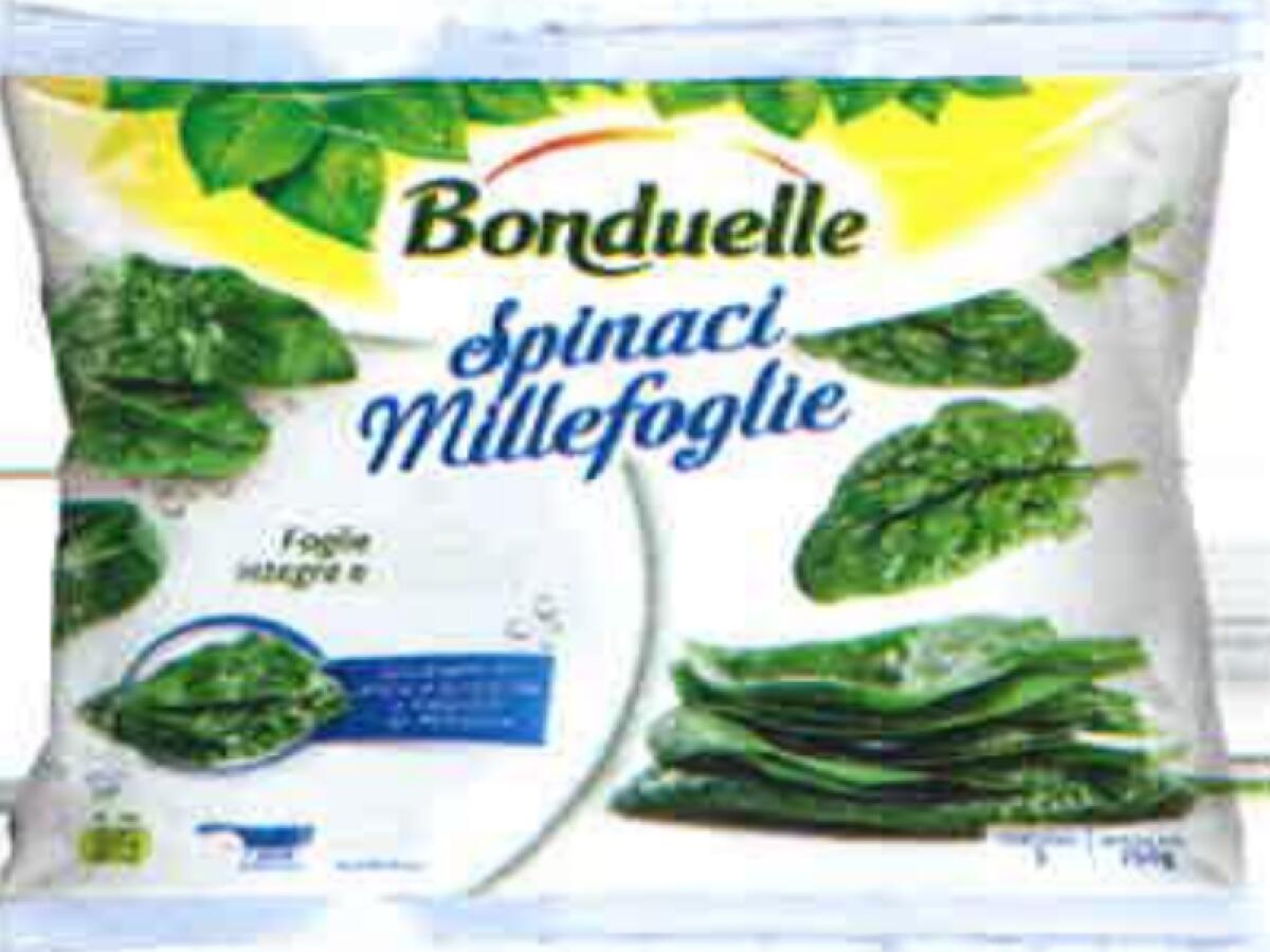 ERBA VELENOSA NEGLI SPINACI SURGELATI, IL RICHIAMO DEL MINISTERO DELLA SALUTE - 