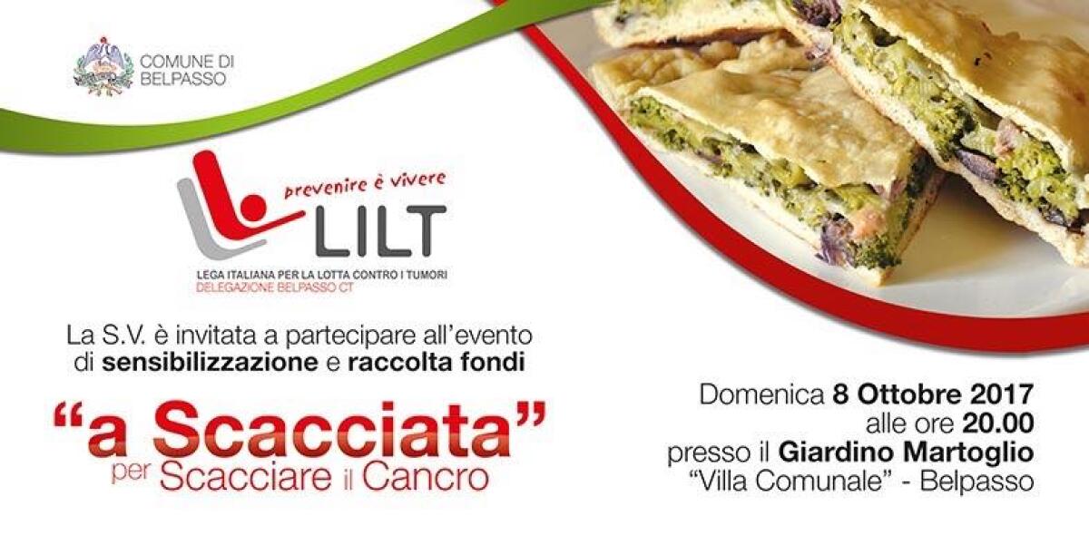 BELPASSO, TUTTO PRONTO PER LA “SCACCIATA PER SCACCIARE IL CANCRO 2017” - 