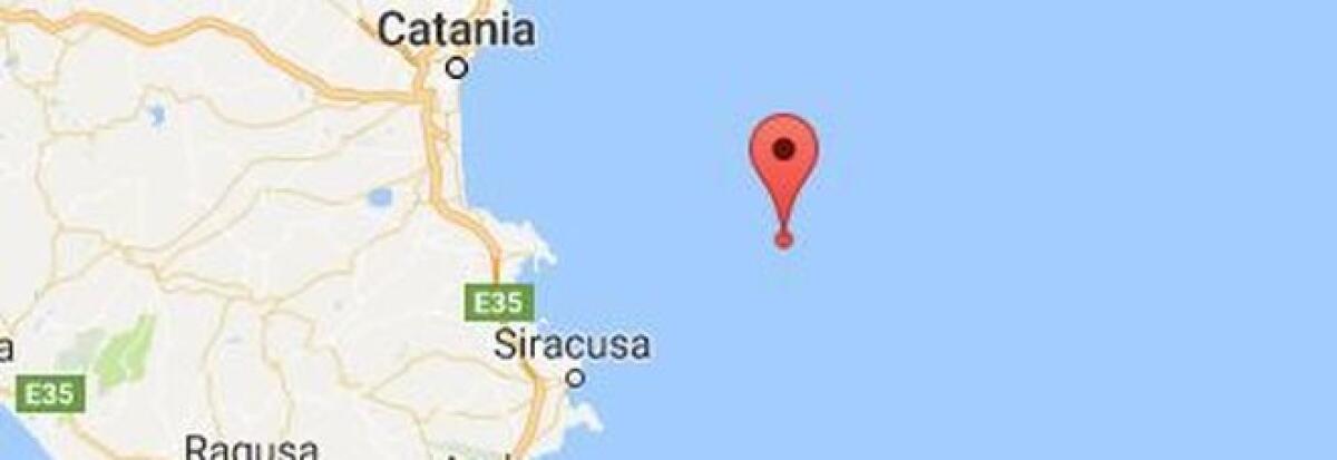 TERREMOTO, UN'ALTRA SCOSSA IN MARE AVVERTITA A SIRACUSA ALLE 21.11 - 