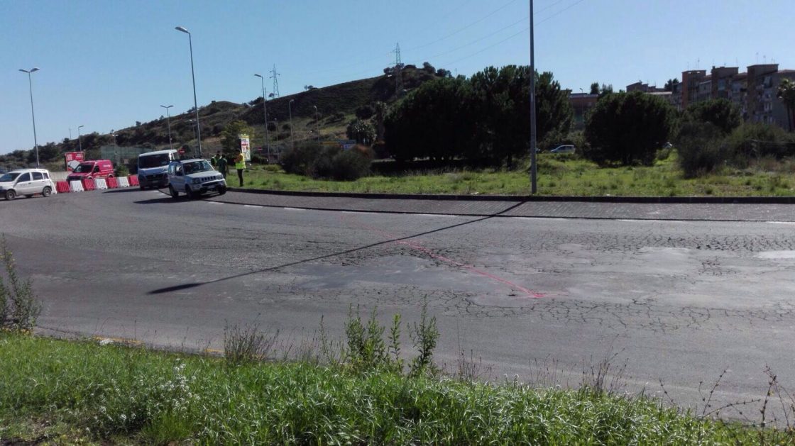 CATANIA: CHIUSA LA ROTATORIA DI NESIMA PER RISCHIO CEDIMENTI, TRAFFICO IN TILT