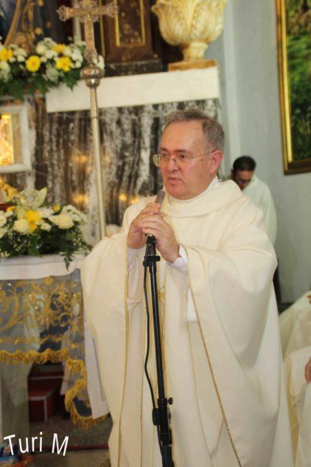 PATERNO': PADRE ANTONINO TOMASELLO FESTEGGIA IL 40° ANNIVERSARIO DI SACERDOZIO - FOTO