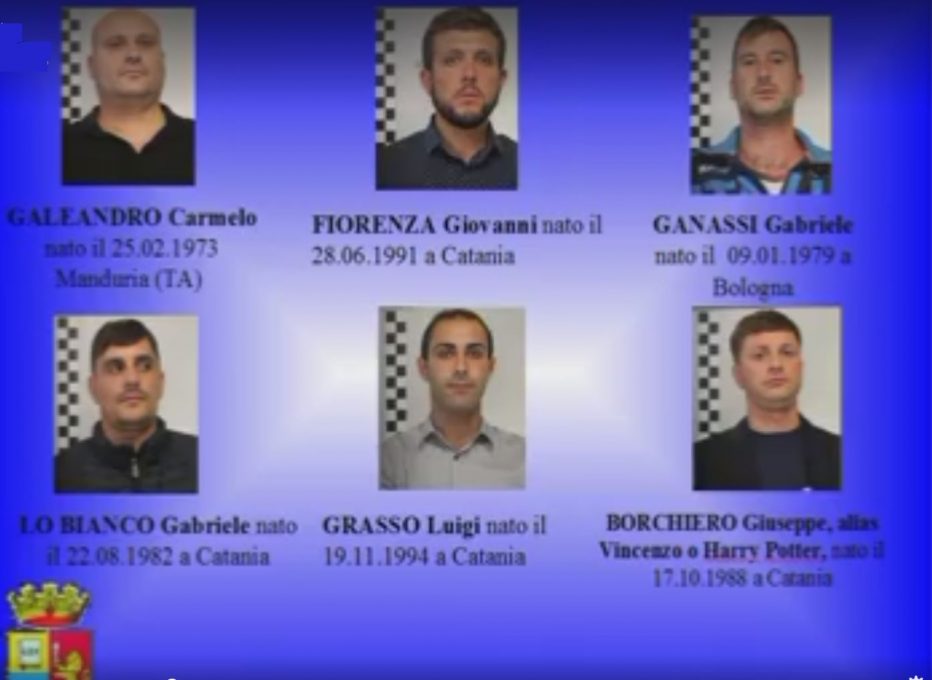 RAPINAVANO BANCHE AL NORD: ARRESTATI 4 CATANESI