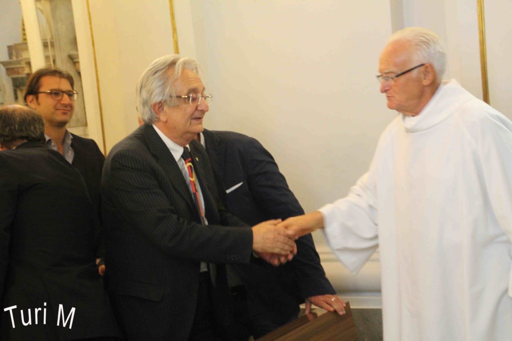 PATERNO': PADRE ANTONINO TOMASELLO FESTEGGIA IL 40° ANNIVERSARIO DI SACERDOZIO - FOTO