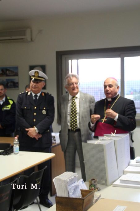 PATERNÒ: MONSIGNOR GRISTINA INCONTRA LE AUTORITÀ LOCALI - LE FOTO