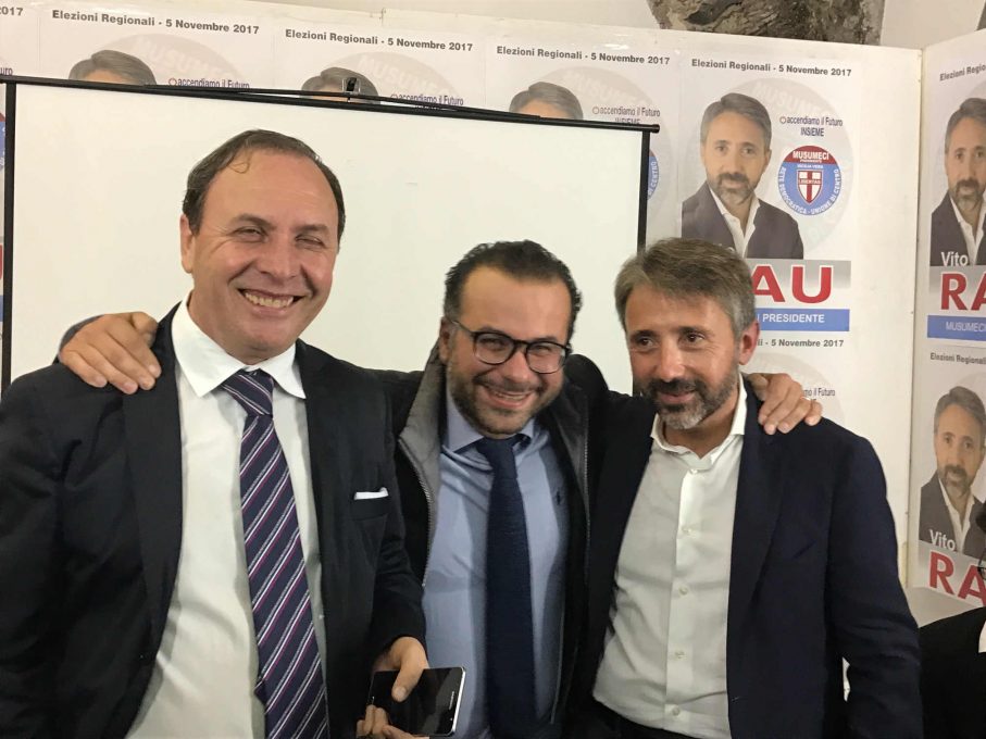 APERTO IL COMITATO ELETTORALE DI VITO RAU IN PIAZZA UMBERTO, CHE OSPITERA’, DOMENICA PROSSIMA, IL CANDIDATO PRESIDENTE, NELLO MUSUMECI E IL SEGRETARIO NAZIONALE DELL’UDC, LORENZO CESA.