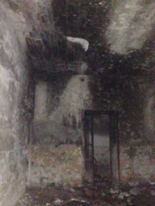 PATERNO' ANCORA FIAMME IN VIA SAN GAETANO - FOTO