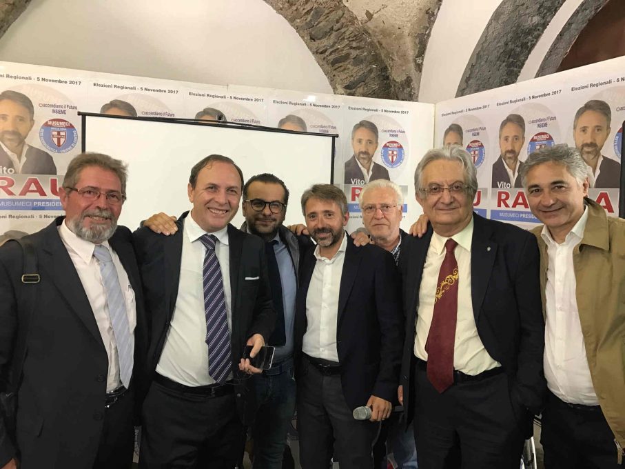 APERTO IL COMITATO ELETTORALE DI VITO RAU IN PIAZZA UMBERTO, CHE OSPITERA’, DOMENICA PROSSIMA, IL CANDIDATO PRESIDENTE, NELLO MUSUMECI E IL SEGRETARIO NAZIONALE DELL’UDC, LORENZO CESA.