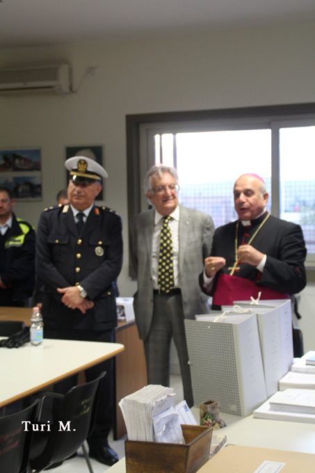 PATERNÒ: MONSIGNOR GRISTINA INCONTRA LE AUTORITÀ LOCALI - LE FOTO