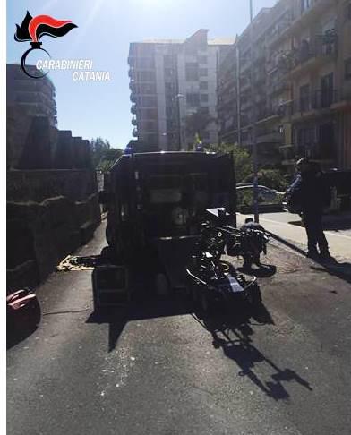 CATANIA, BORSONE LASCIATO DAVANTI SEDE SOSTARE FA SCATTARE ALLARME