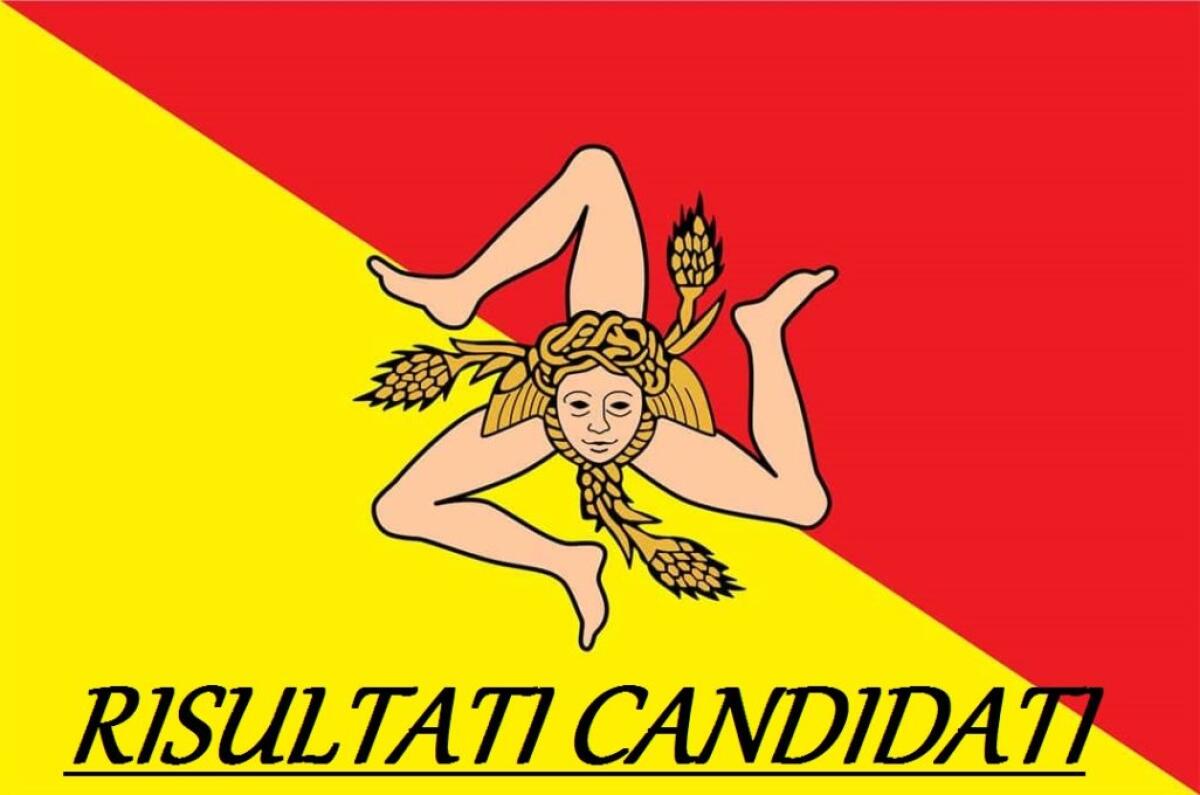 PATERNO': RISULTATI DEFINITIVI DEI CANDIDATI ALL'ARS - 
