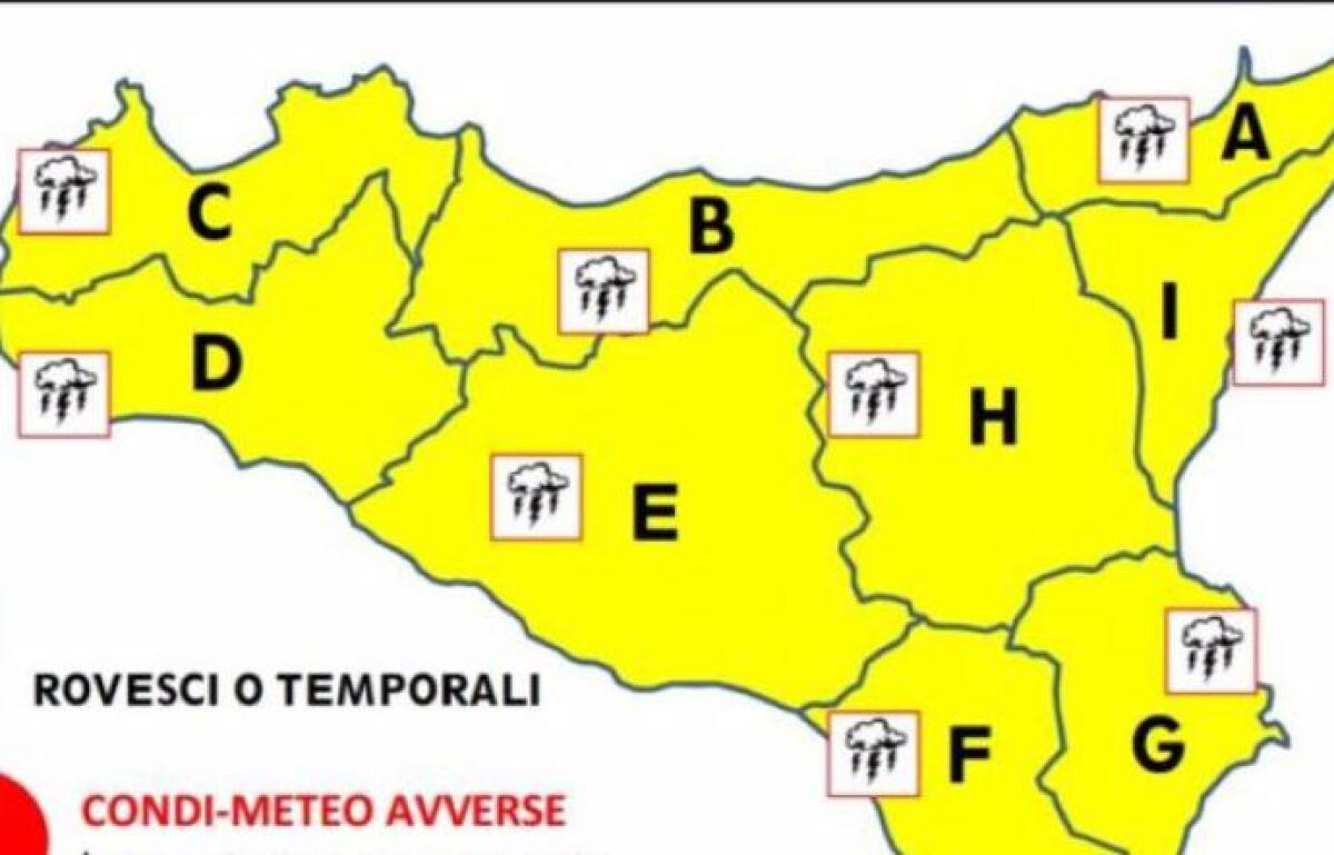 AVVISO DI PROTEZIONE CIVILE: CONDIZIONI METEO AVVERSE - 