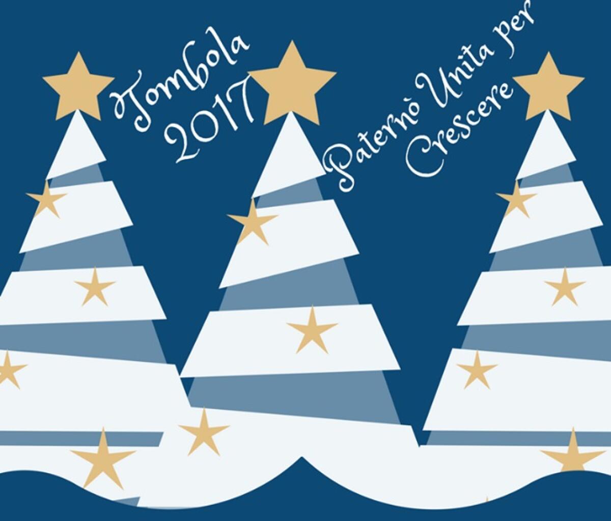 TOMBOLA DI BENEFICENZA DEL COMITATO, PATERNO' UNITÀ PER CRESCERE - 