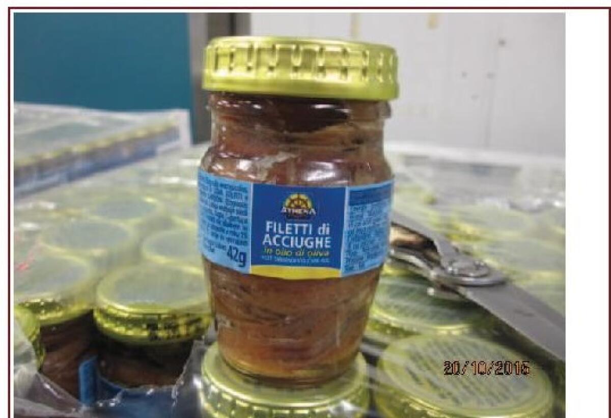 FILETTI DI ACCIUGHE EUROSPIN, IL MINISTERO ORDINA IL RITIRO: «CONTENGONO ISTAMINA» - 