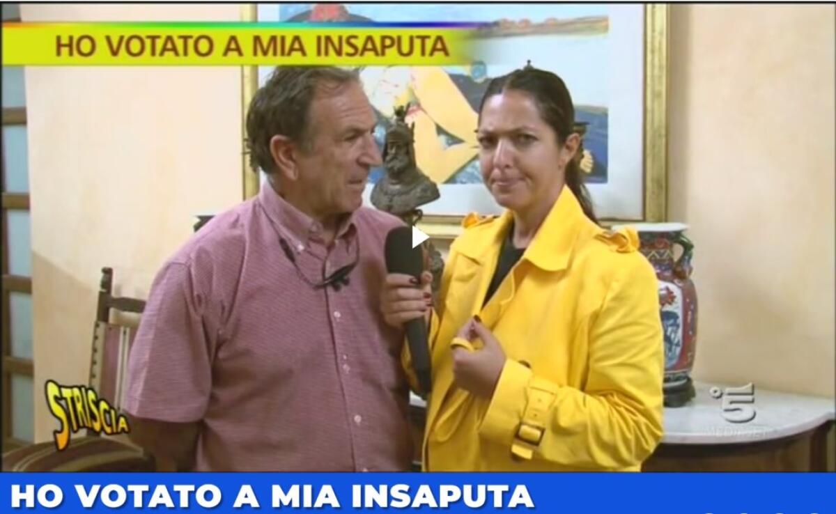 «CHI HA FATTO VOTARE MIA MADRE INTERDETTA?» GUARDA IL SERVIZIO DI STRISCIA LA NOTIZIA - 